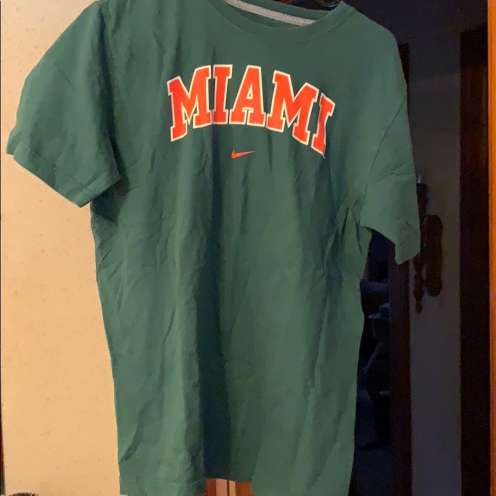 University of Miami t shirt
